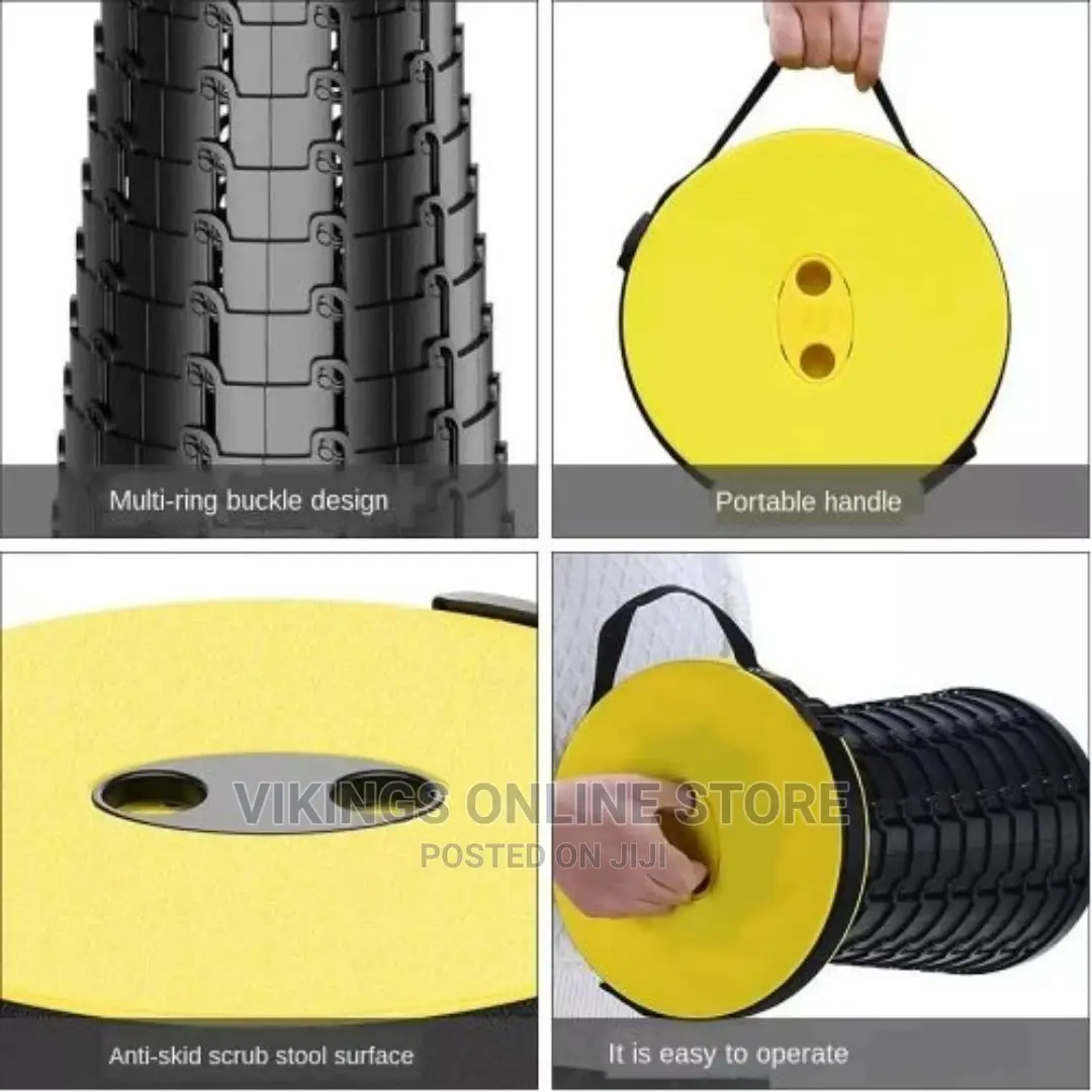 Retractable Folding Extension Stool Portable Chair