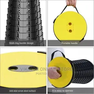 Retractable Folding Extension Stool Portable Chair
