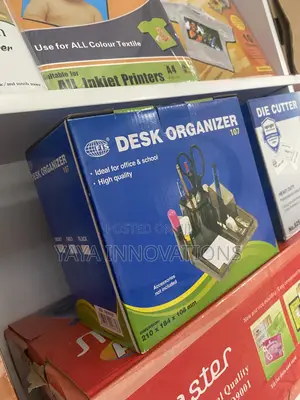 Office Desk Organizer Black