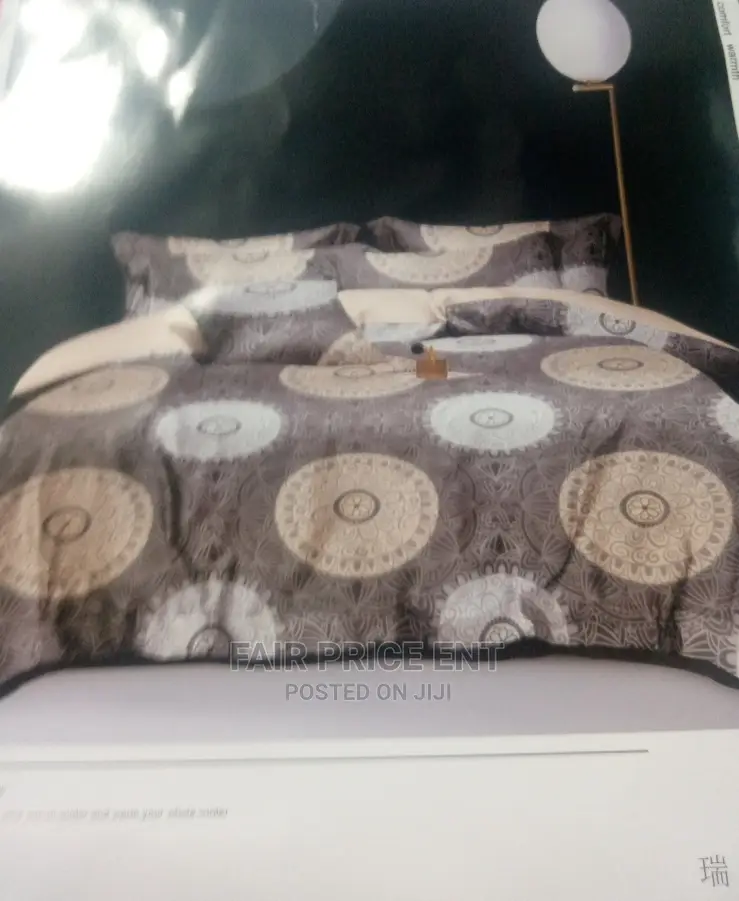 Executive 4 PCS Duvet. 6x6.( Brown)