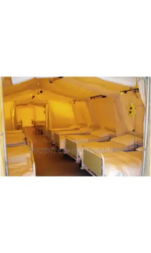 Mobile Hospital Tent With a Sealing