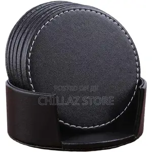 Leather Coaster Coffee Coasters.