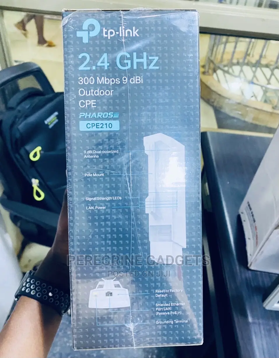 Cpe210 PTP-Link 2.4ghz High Power Wireless Outdoor Cpe 