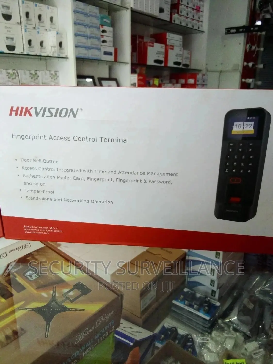 Fingerprint Time and Attendance and Access Control Terminal