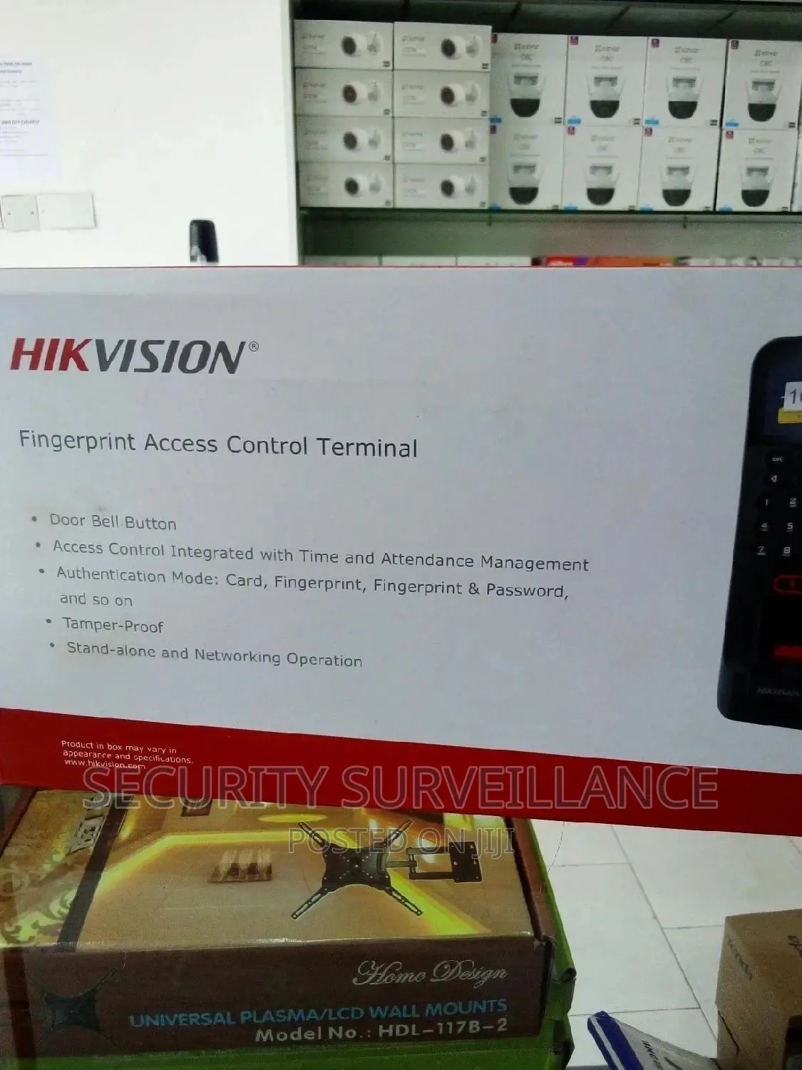 Fingerprint Time and Attendance and Access Control Terminal
