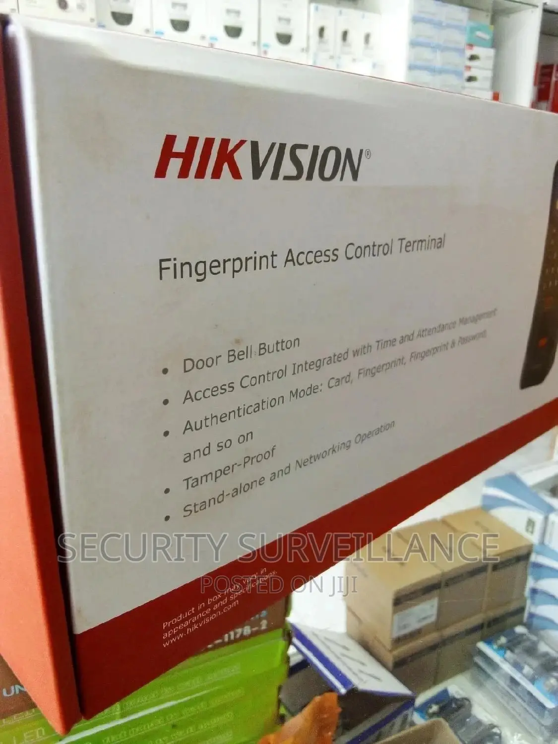 Fingerprint Time and Attendance and Access Control Terminal