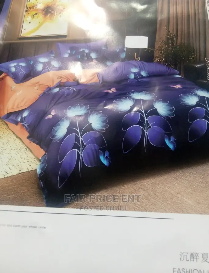 Duvet Cover Set 6x6.(Blu)