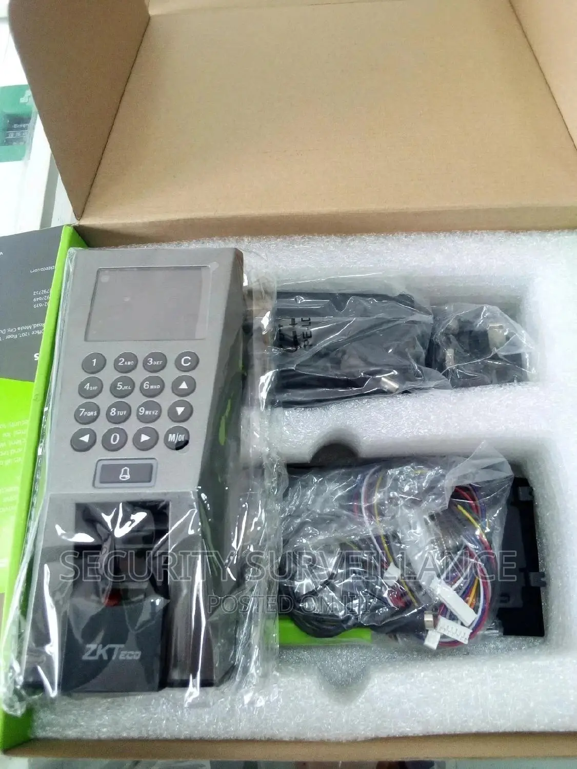 Time and Attendance Terminal Zkteco