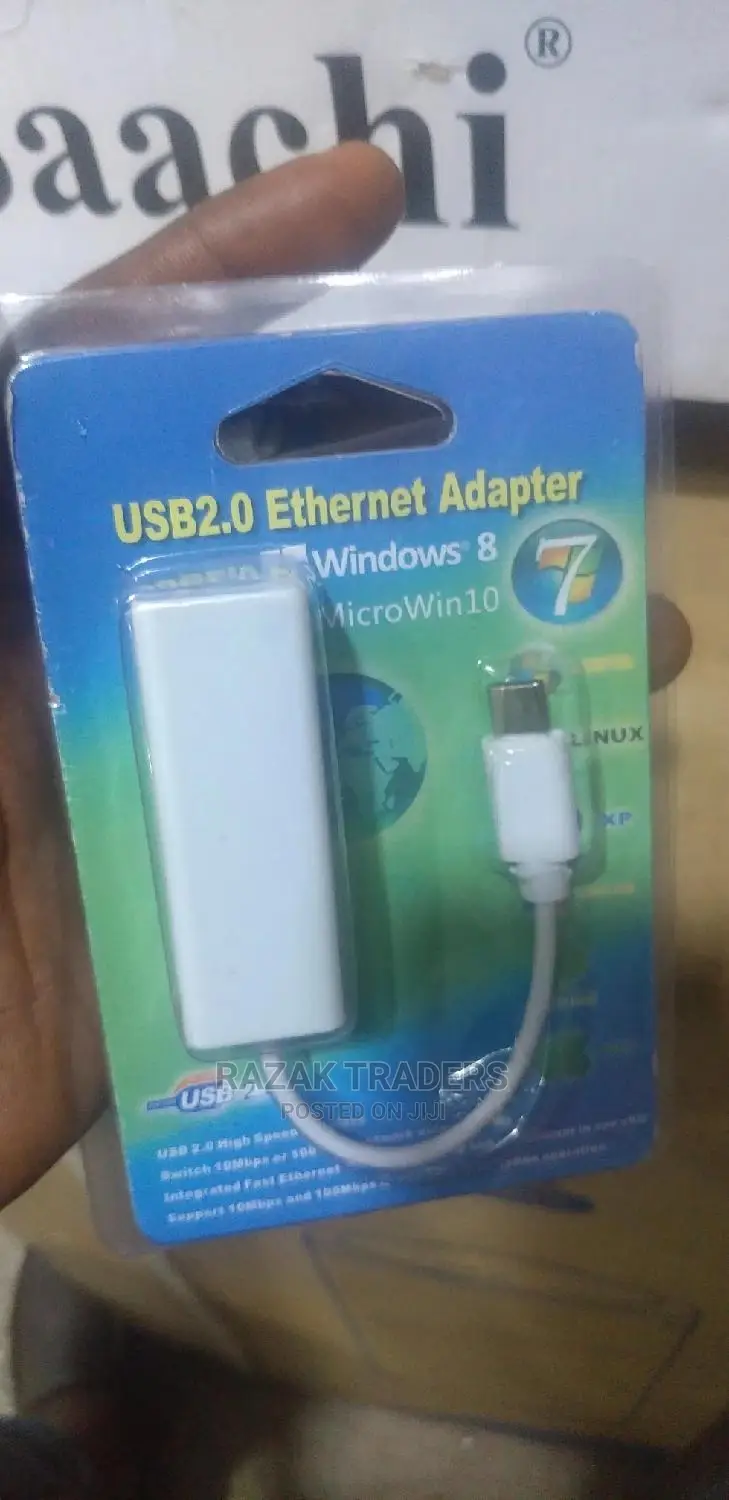 Type-C to Ethernet Adapter Adapter Type-C USB 2.0