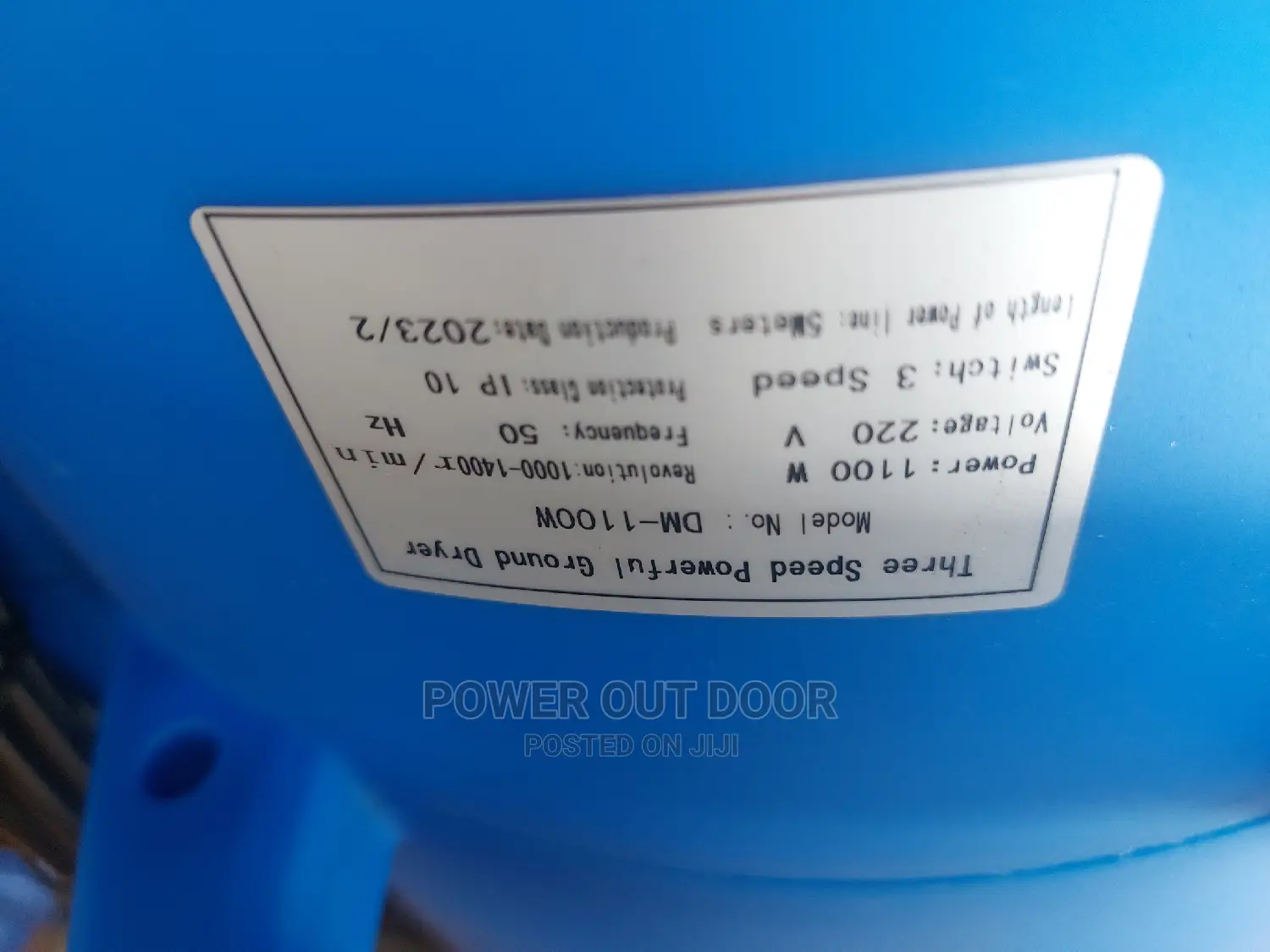 Three Speed Ground Dryer Cleaner