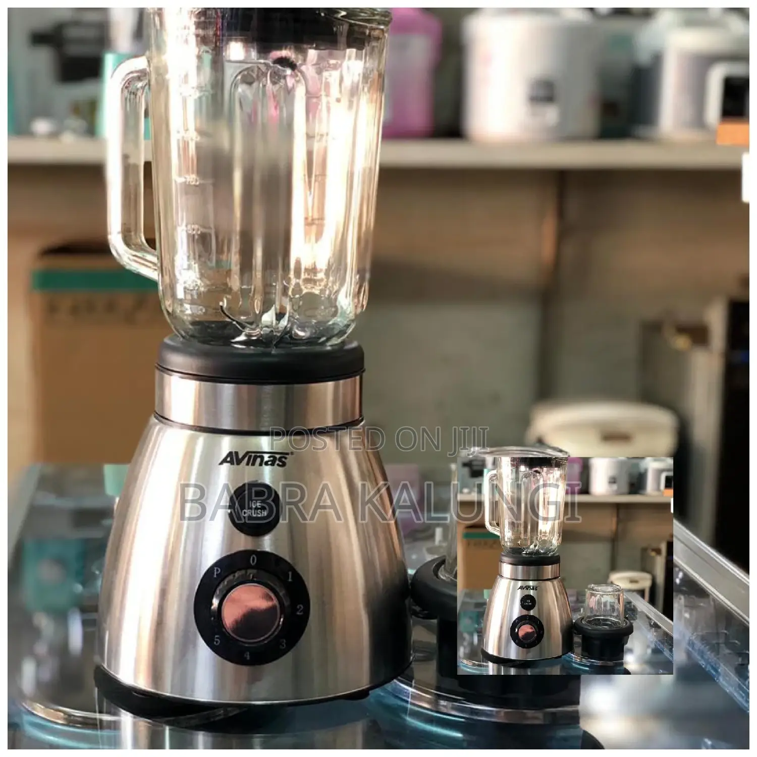 Ice Crush Avinas Blender Silver