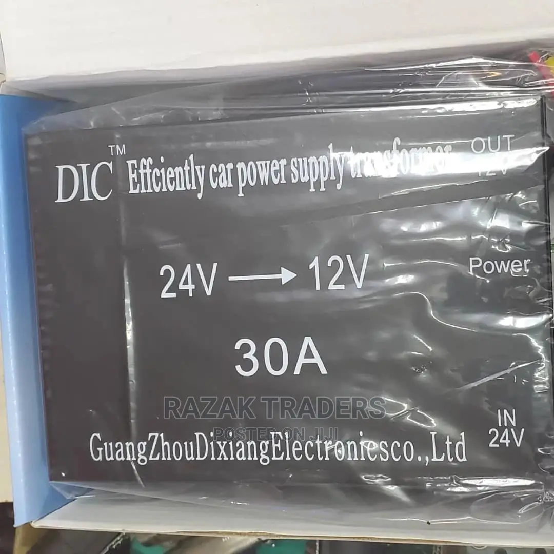 Car Power Supply Transformer 24-12, 30a