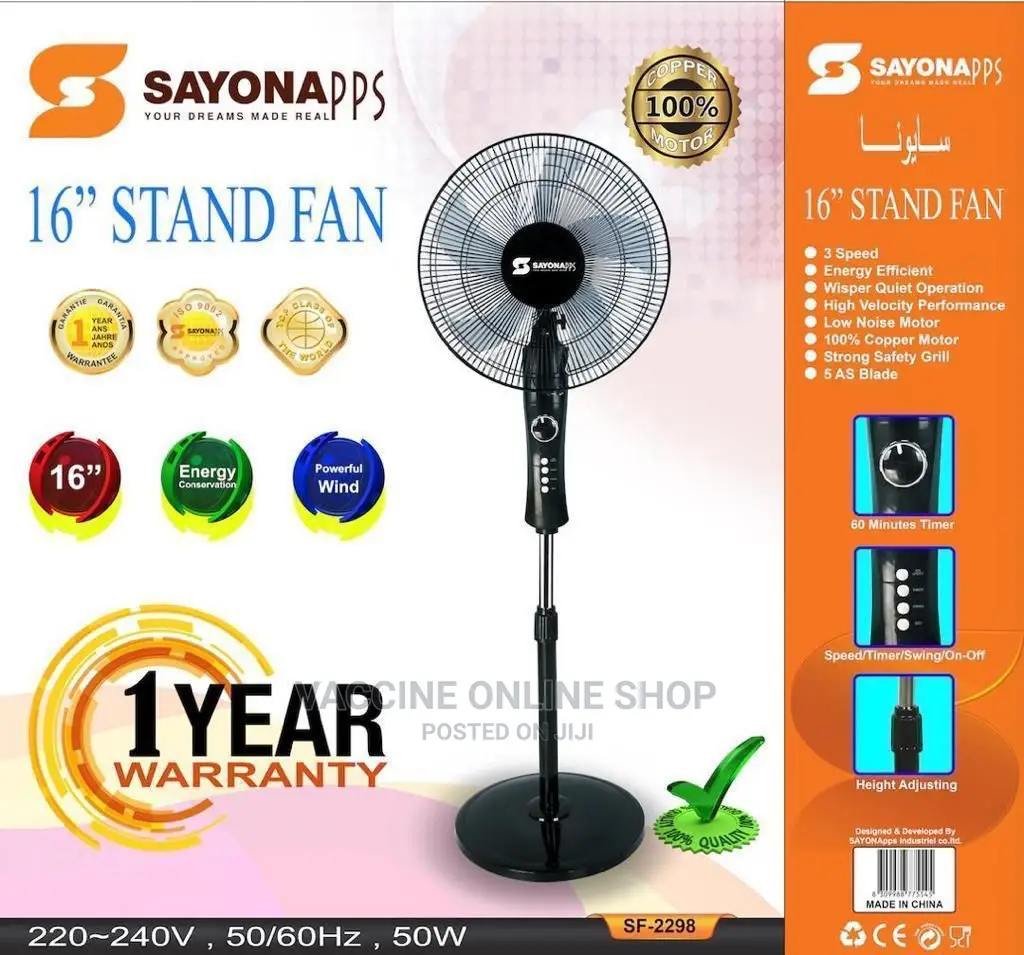Sayona Stand Fan