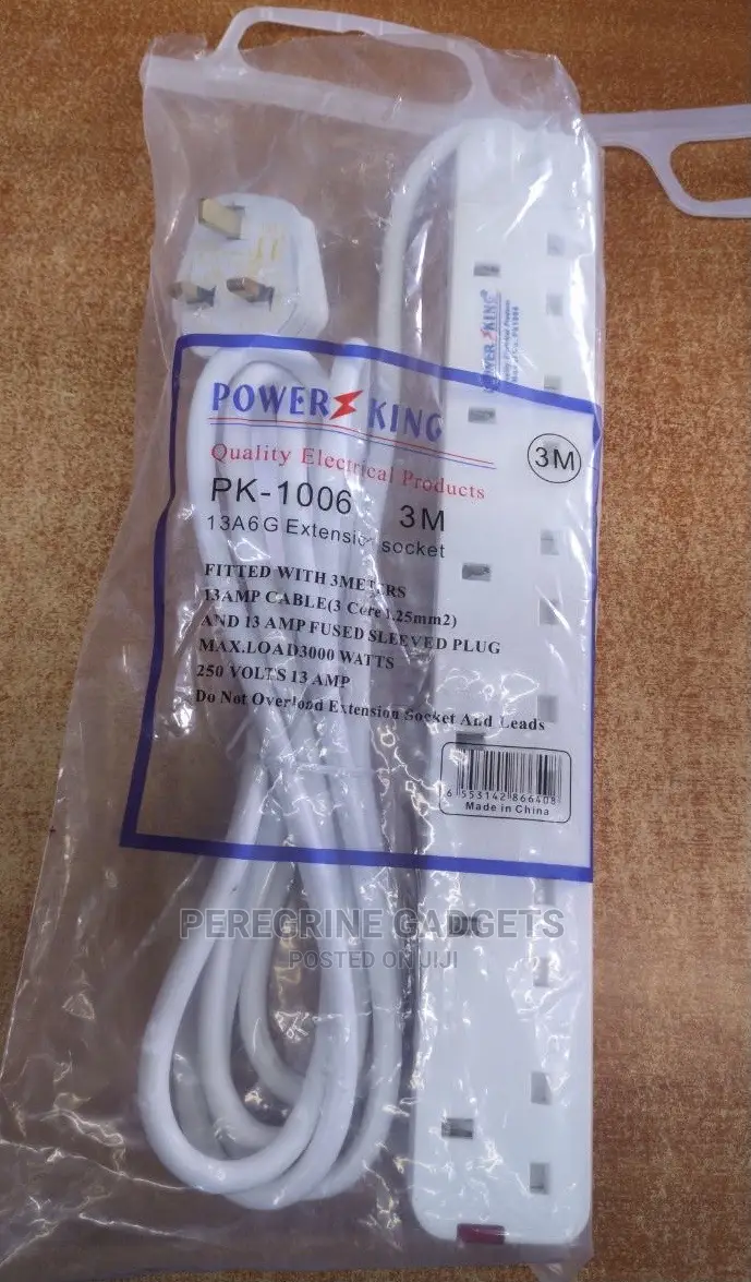 Power King 13A 6way Original Extension S3M