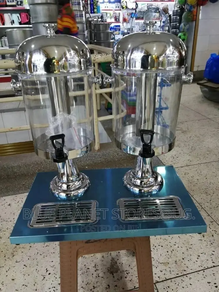 16litres Non - Electric Double (8.0L × 2) Juice Dispensers 