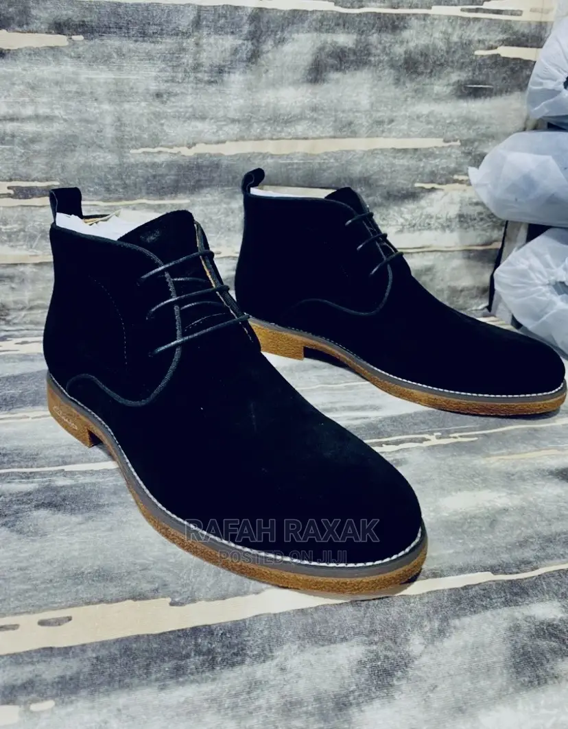 Men’S Gentle/Casual Clarks Suede Boots