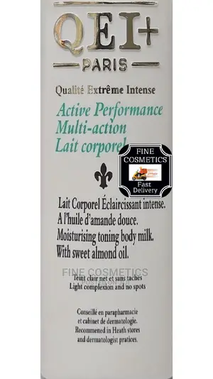 Qei+ Active Performance Sweet Almond Lightening Body Lotion