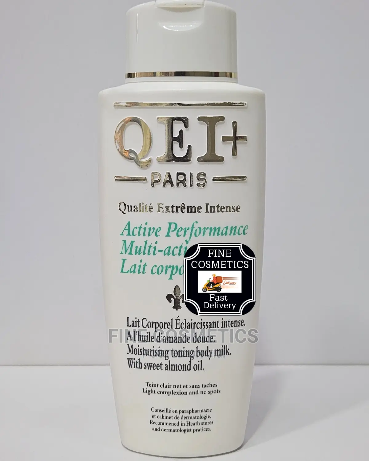 Qei+ Active Performance Sweet Almond Lightening Body Lotion
