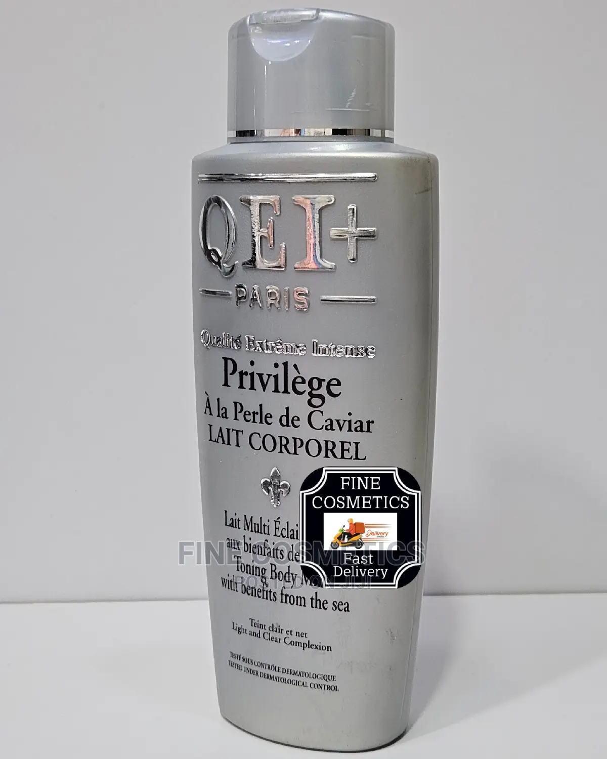 Original Qei+ Privilege Lightening Toning Body Lotion Caviar