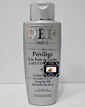 Original Qei+ Privilege Lightening Toning Body Lotion Caviar