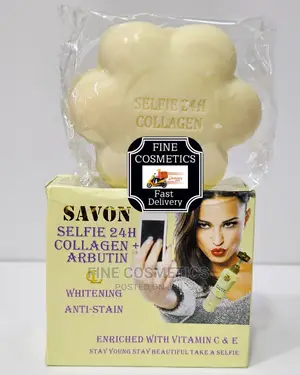 Selfie Soap 24H Collagen Whiten'g Black Spot Corrector Soap