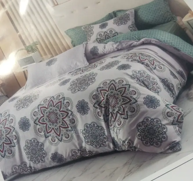 Executive Vip Duvet Set.6x6.( Gray)