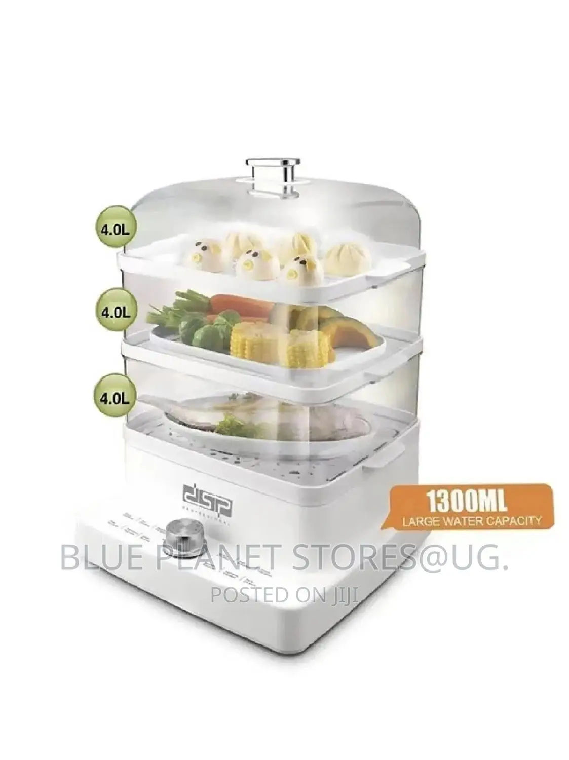 DSP 4.0L × 3 Layers Electric Food Steamer \\ 1200w \\ KA5015