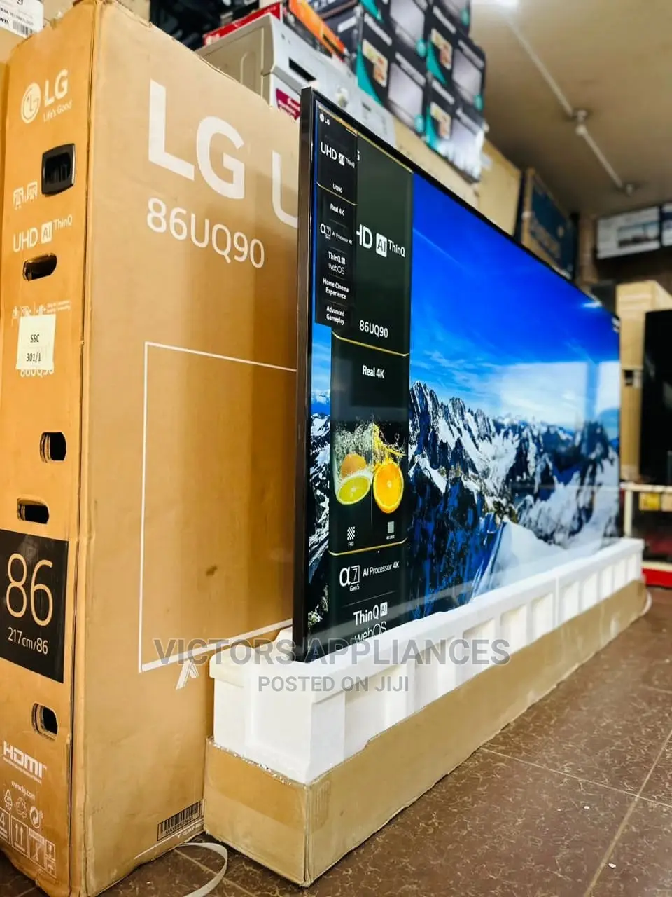 LG Brand New 86" Uhd Smart TV