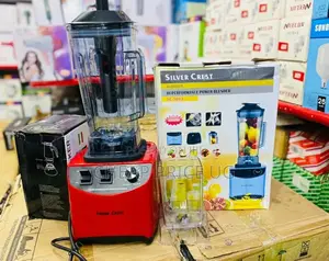 Silver Crest Commercial Blender With 2 Years Warranty.
