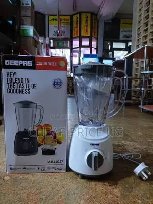 Geepas 2in 1 Blender 1.5L