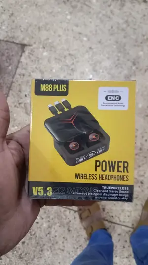 M88 PLUS Power Bank TWS Bluetooth 5.3 Wireless Earphone Best