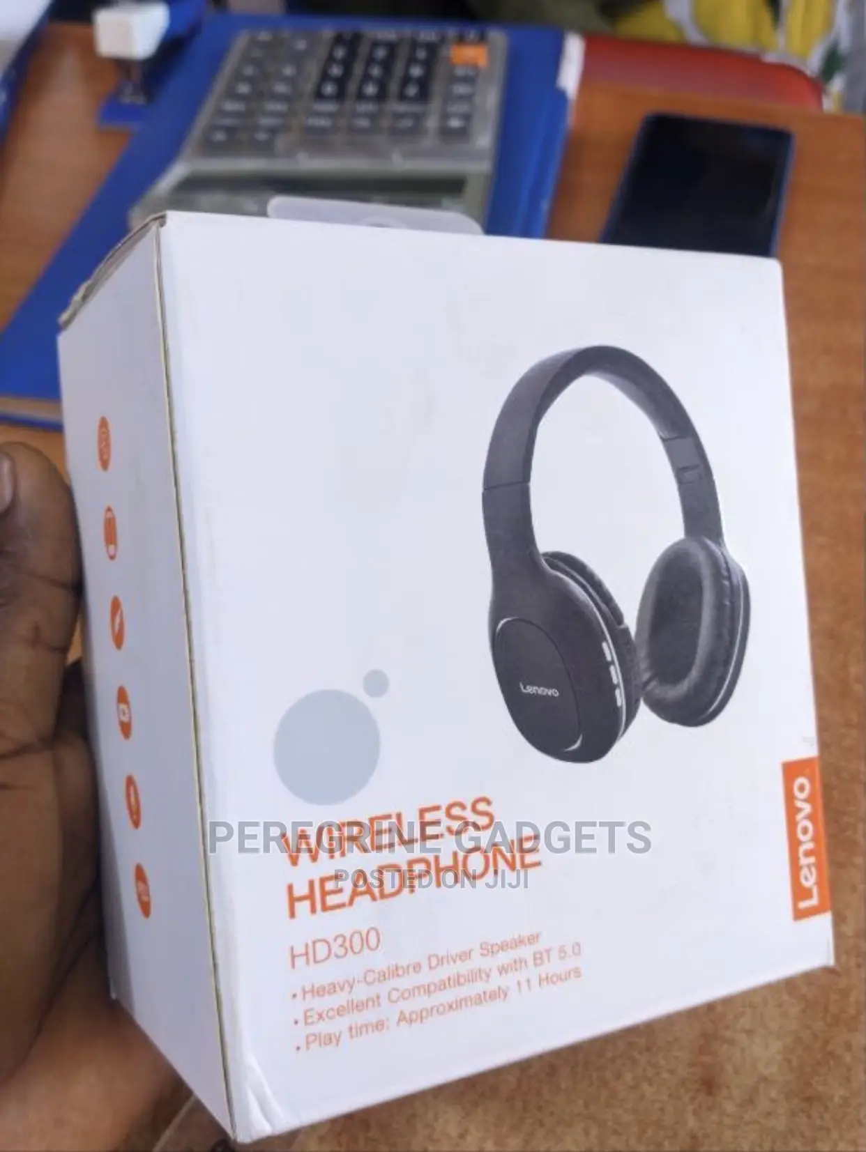 New Original LENOVO Hd300 Wireless Headphones Bluetooth