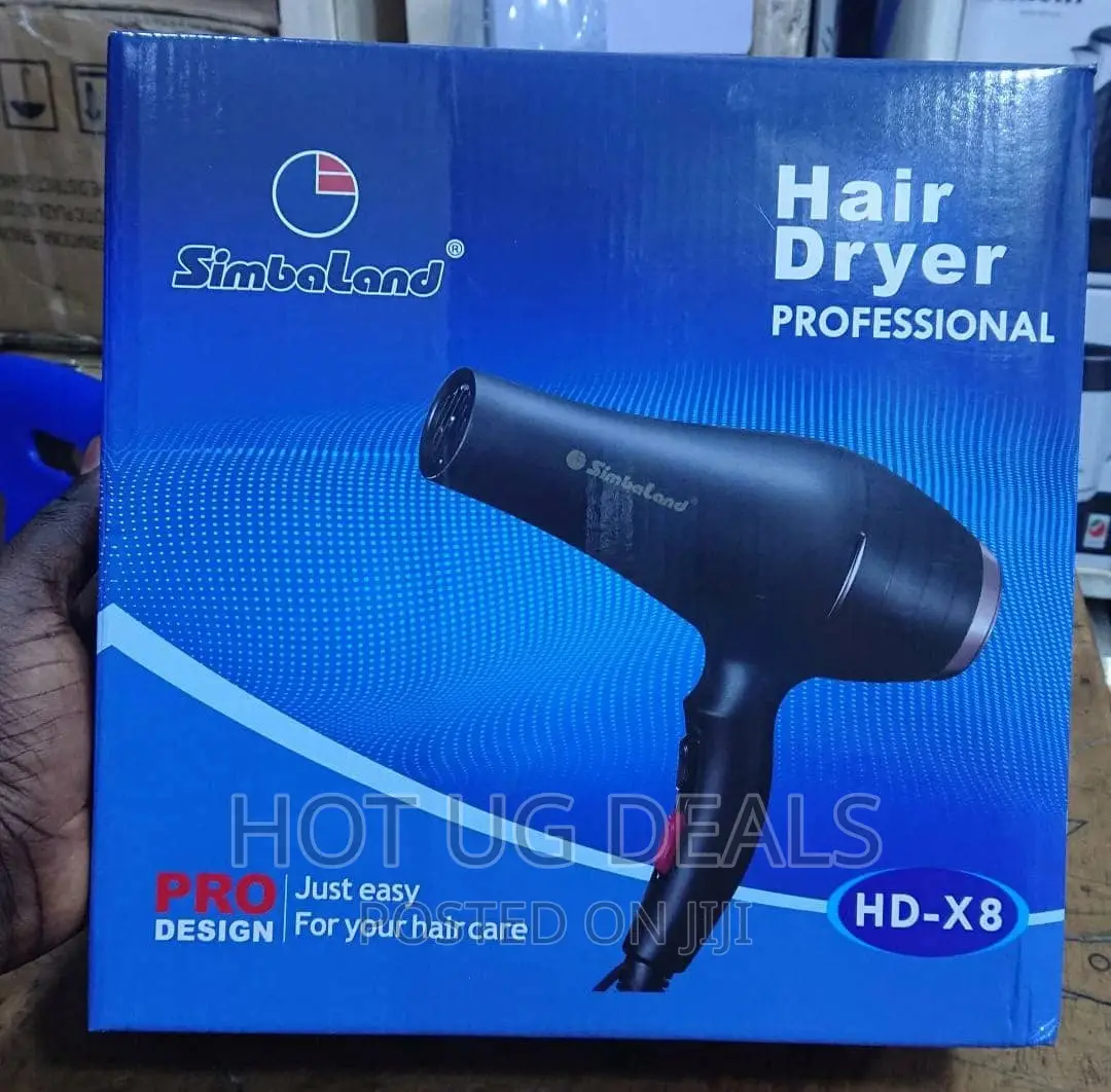 Simbaland Hair Dryer - Black