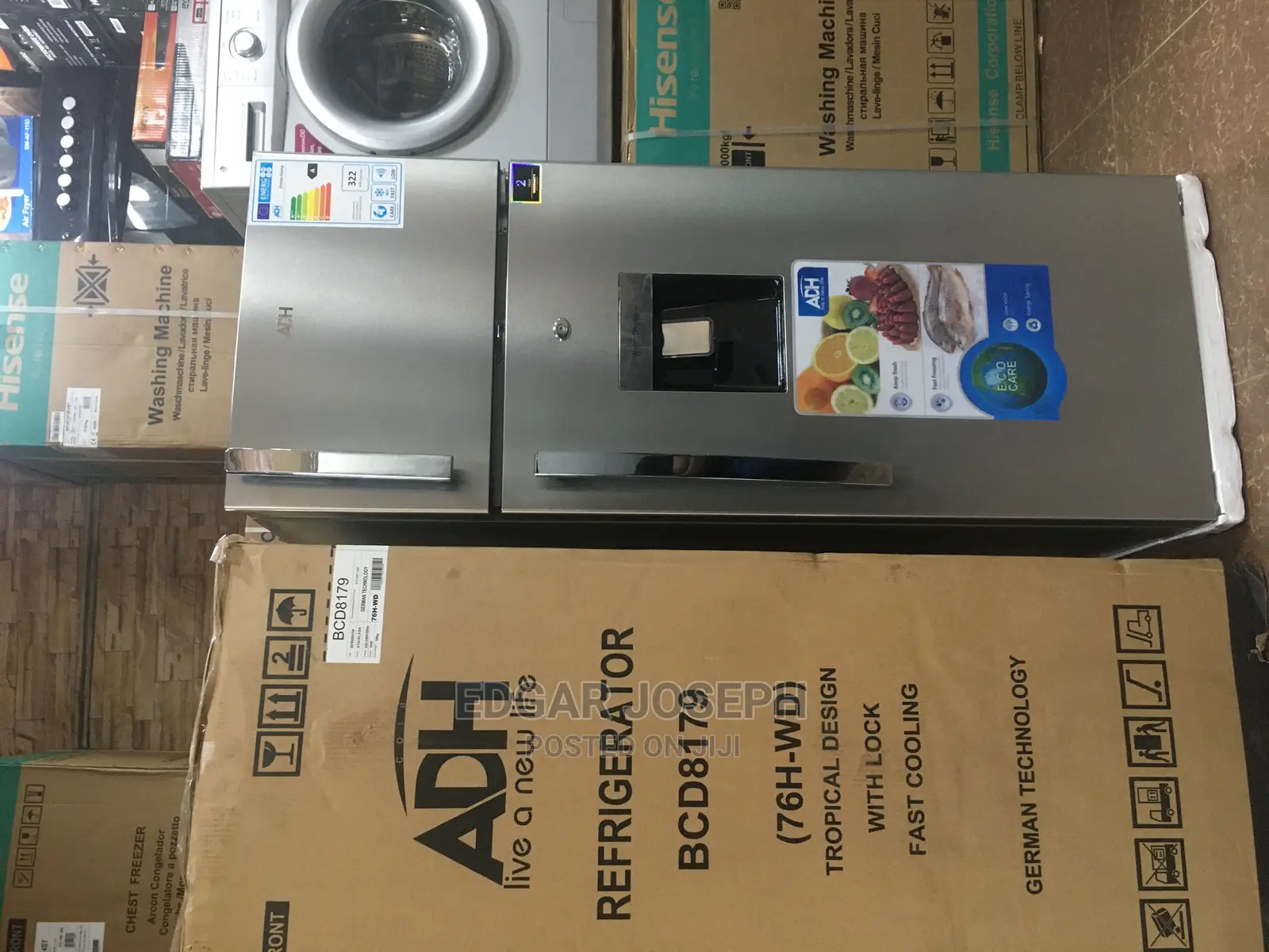 Adh Refrigerator 270L
