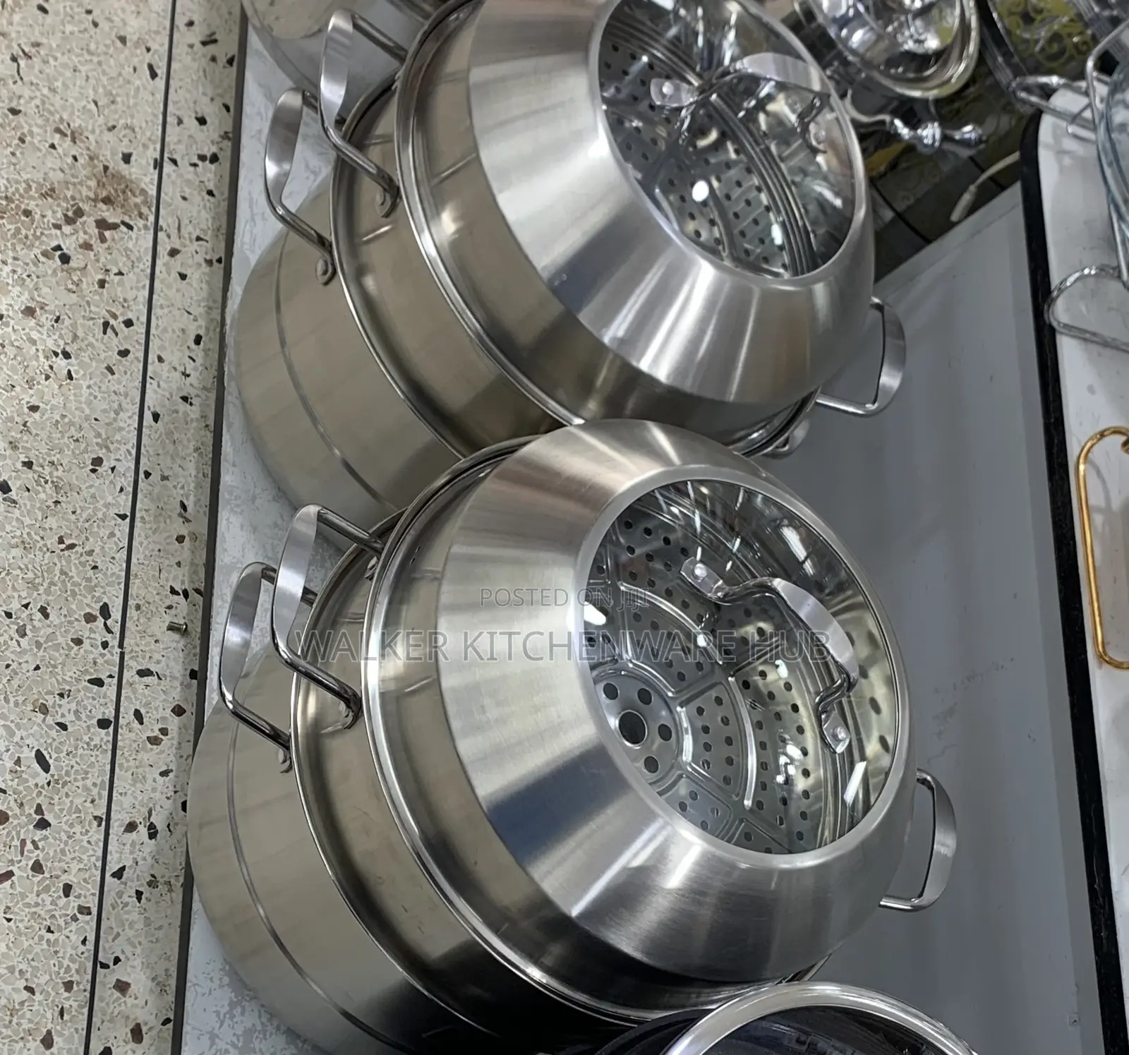 Steamer Saucepans Heavy Duty