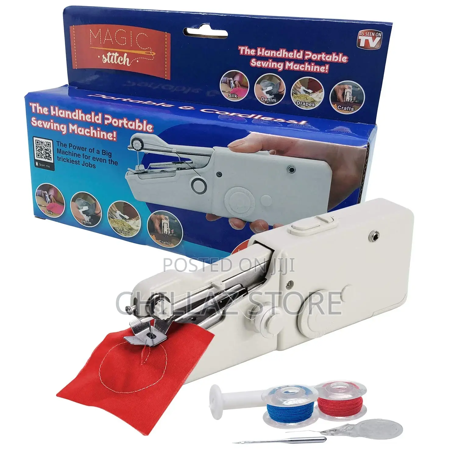 Portable Handheld Sewing Machine.