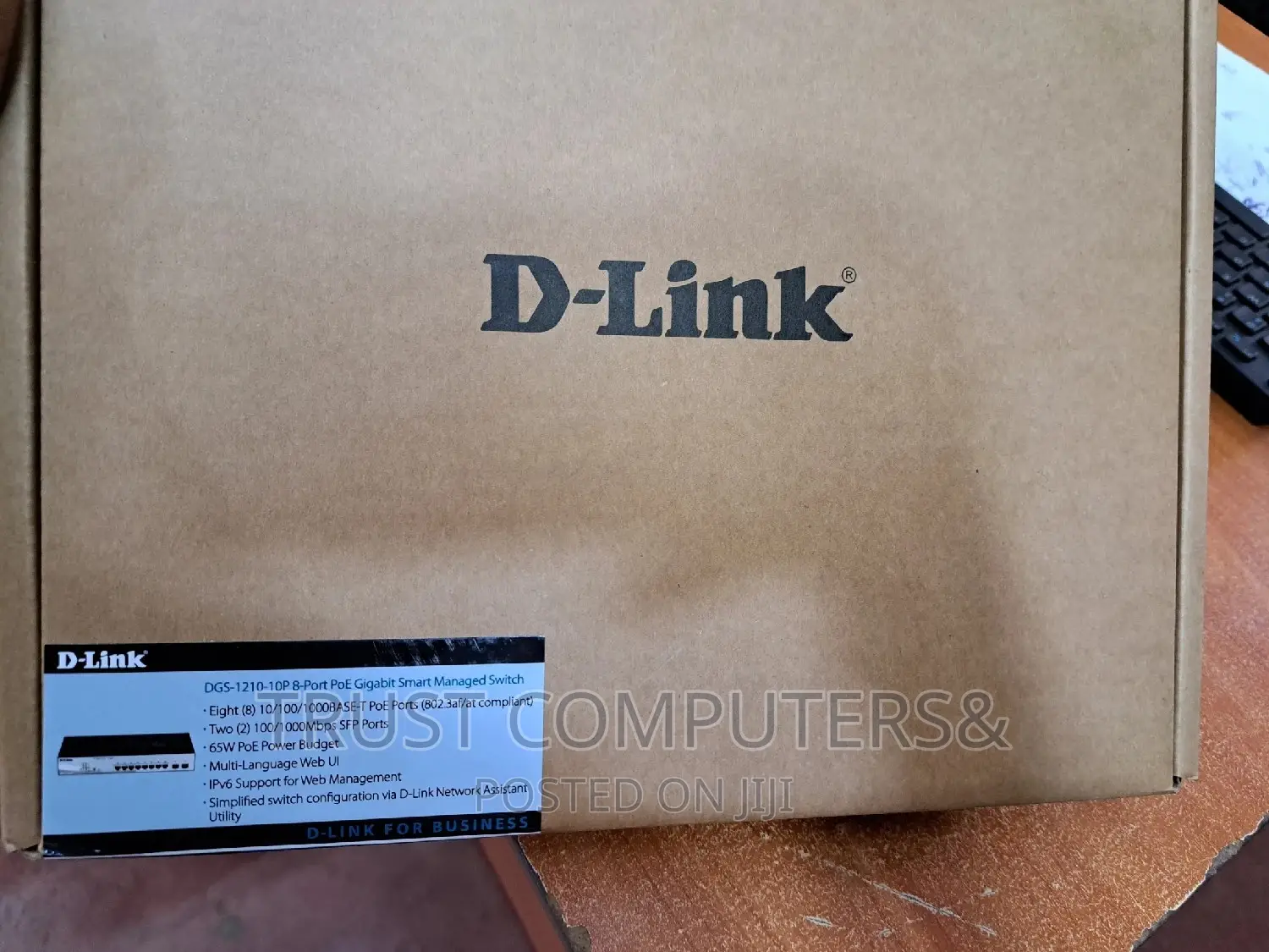D-Link 8port DGS-1210-10p Poe Gigabit Smart Managed
