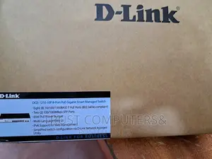 D-Link 8port DGS-1210-10p Poe Gigabit Smart Managed