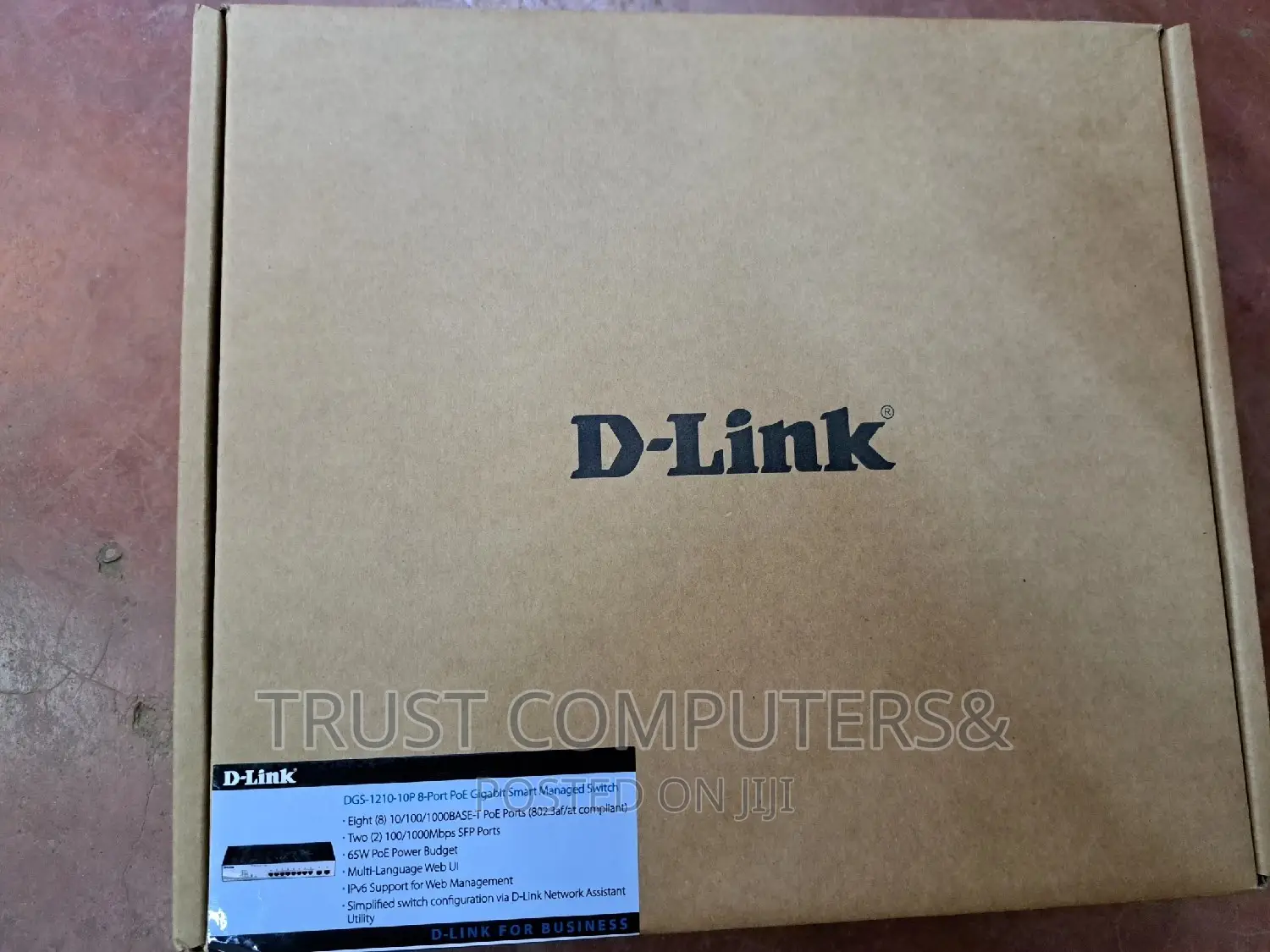 D-Link 8port DGS-1210-10p Poe Gigabit Smart Managed