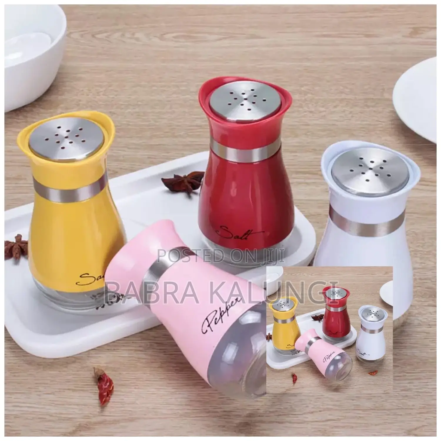 Salt and Pepper Shakers
