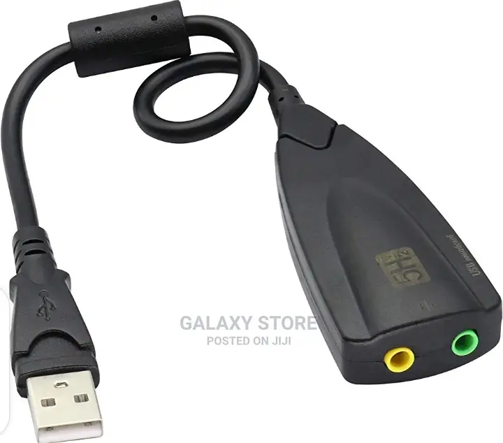 USB External Sound Card 7.1 Channel for USB Sound Output