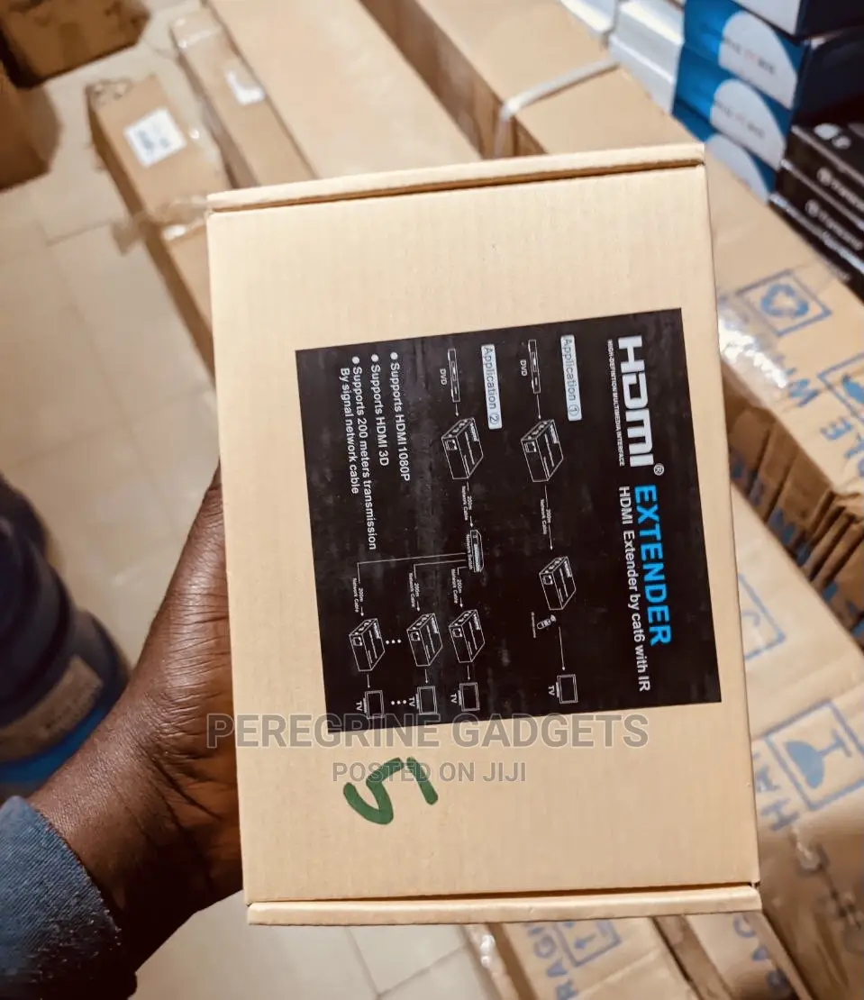 HDMI Extender by Cat6 With IR 200M