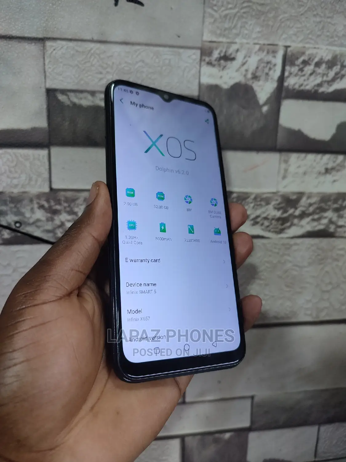 Infinix Smart 5 32 GB Black