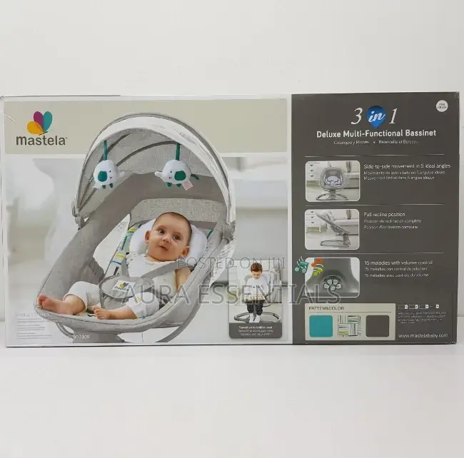 Mastela 3 in 1 Newborn Baby Swing