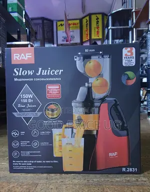 RAF Slow Juicer With 2 Years Warranty.