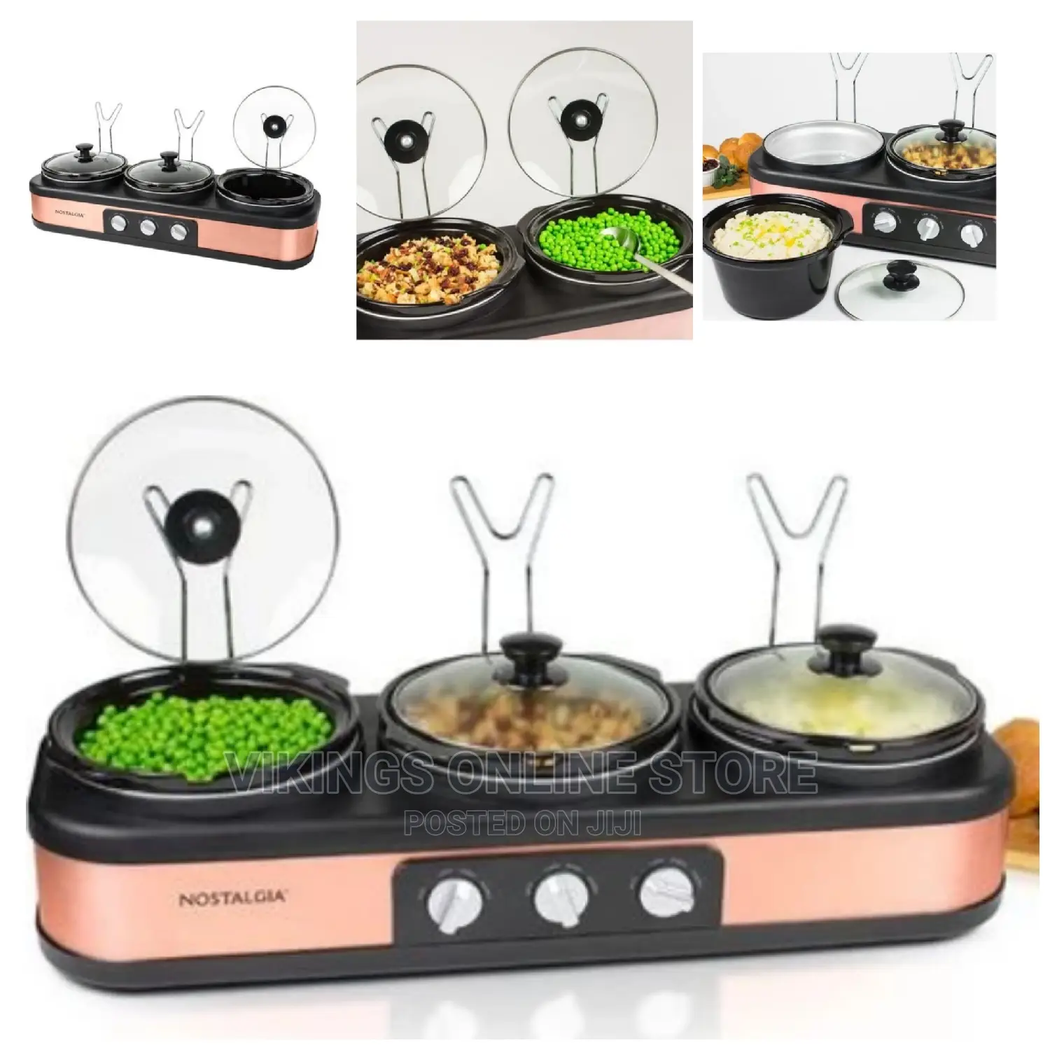 Nostalgia Slow Cooker,Hot Plate, Buffet Pots Food Warmers