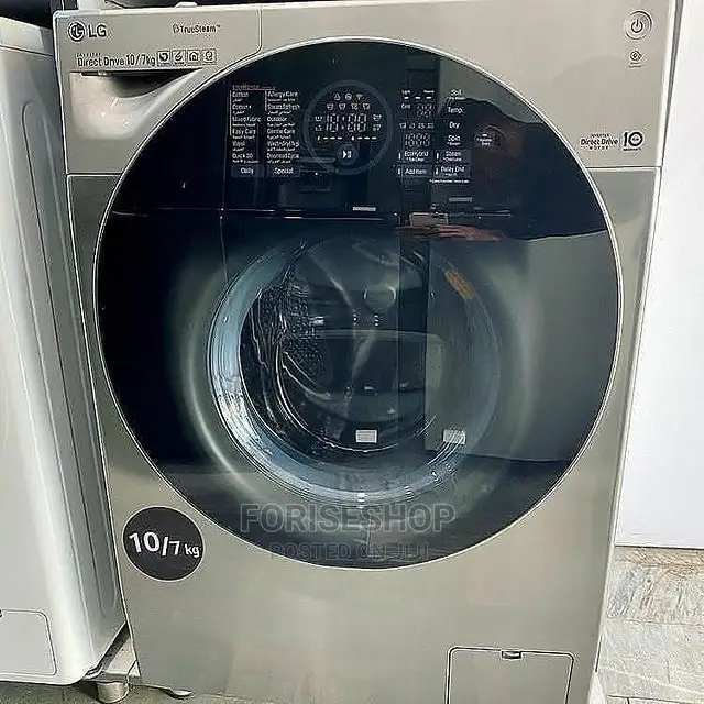 New LG 10kg/7kg Wash and Dry Front Loader Washing Machine.