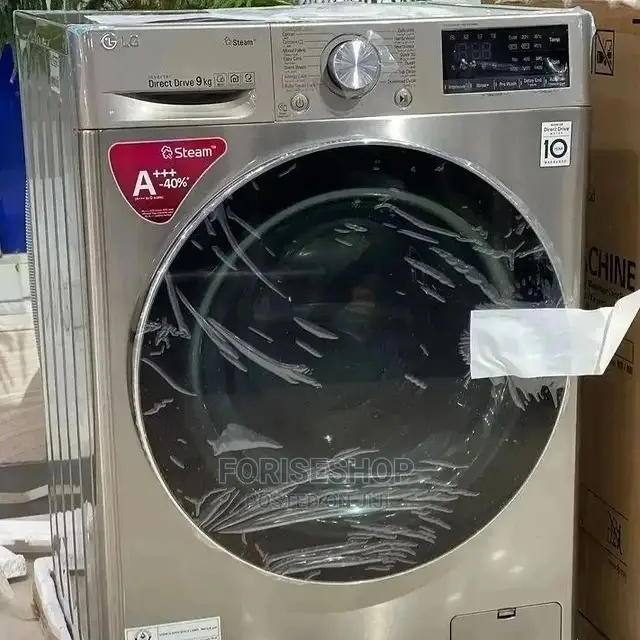 New LG 9kg Washing Machine Front Loader. 10years Warranty