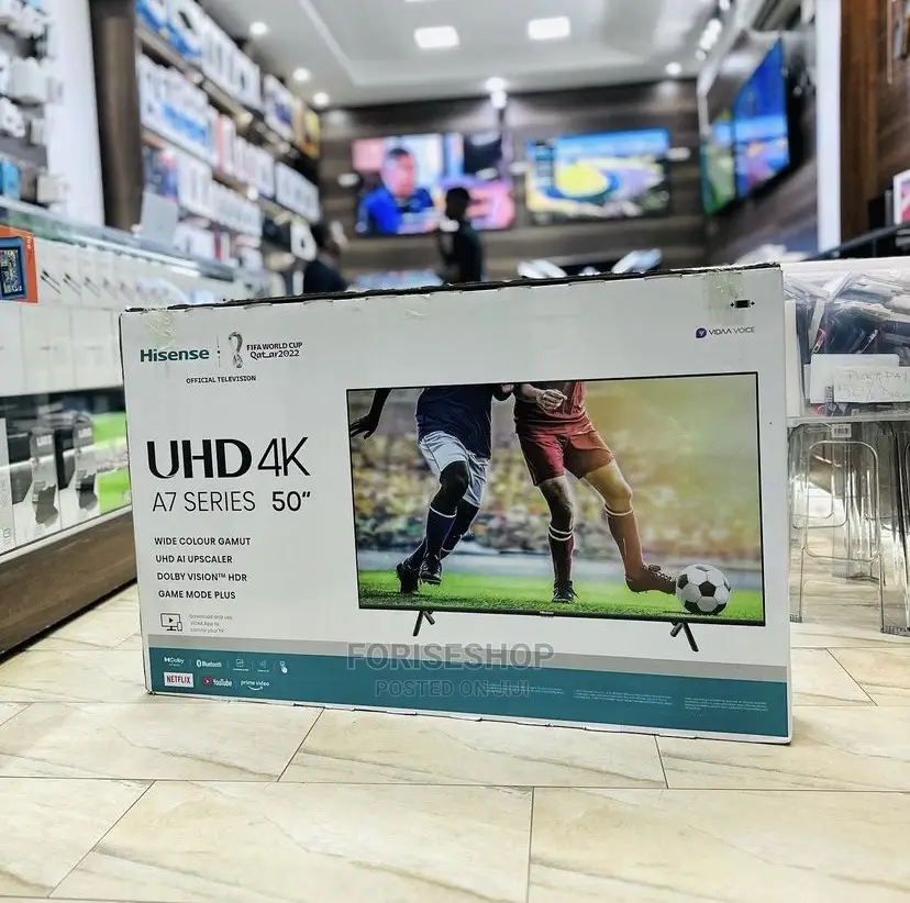 New Hisense 50inch 4k Uhd Tvs 3yrs Warranty