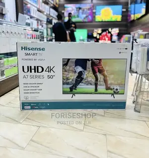New Hisense 50inch 4k Uhd Tvs 3yrs Warranty